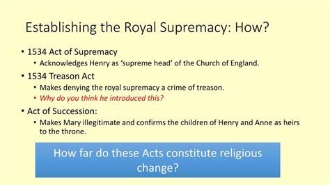 The Act of Supremacy: Establishing Royal Authority and Reigniting Religious Turmoil in England